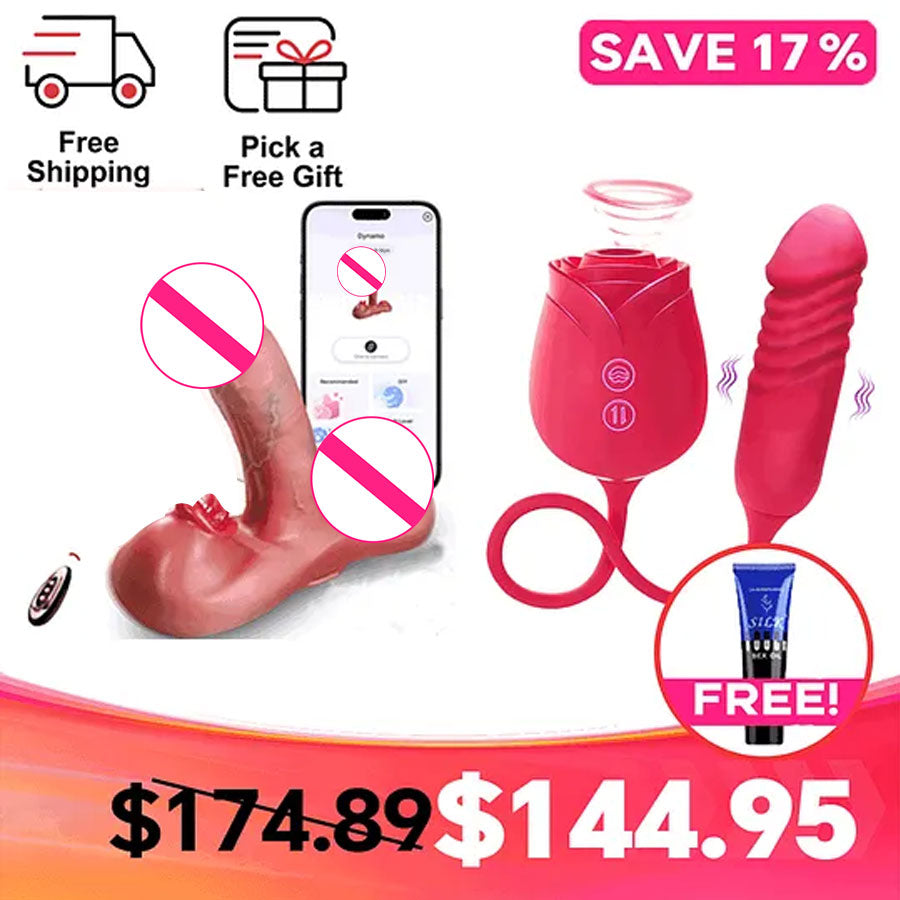 Dynamo - 7.5" Hands-Free Thrusting & Heating Massager