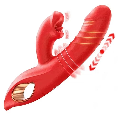 Thrya - Rabbit Dual-Action Massager with Tongue Tip
