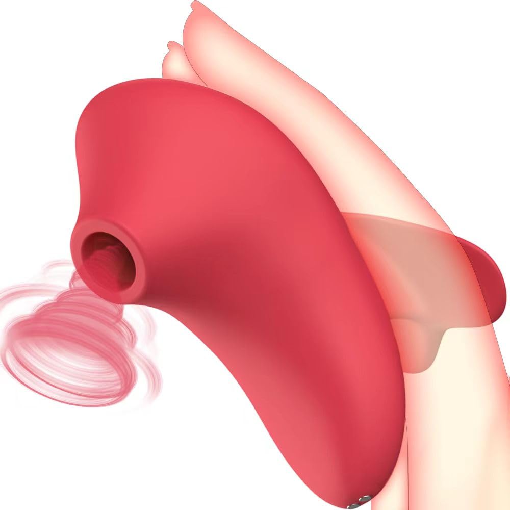 Fingeria Mini Air-Pulse Suction Massager with Easy-Grip