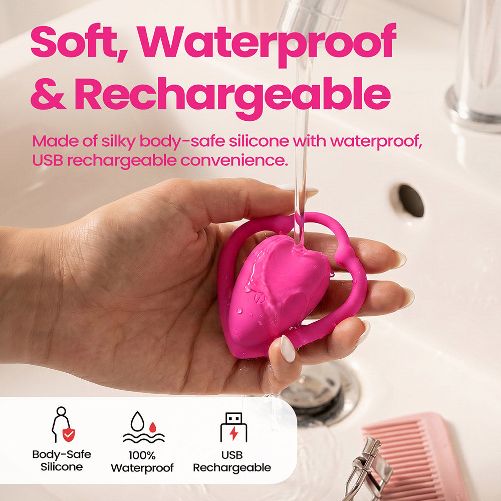 Hearthush™ - Remote Control Wearable Couples Massager