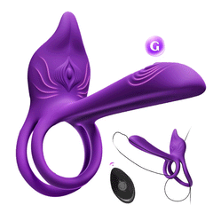 App-controlled vibrating cock ring showing remote connectivity