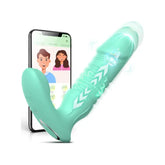 Dildo G Spot Vibrator with Thrusting Functions & Flexible Design-IntimiLife