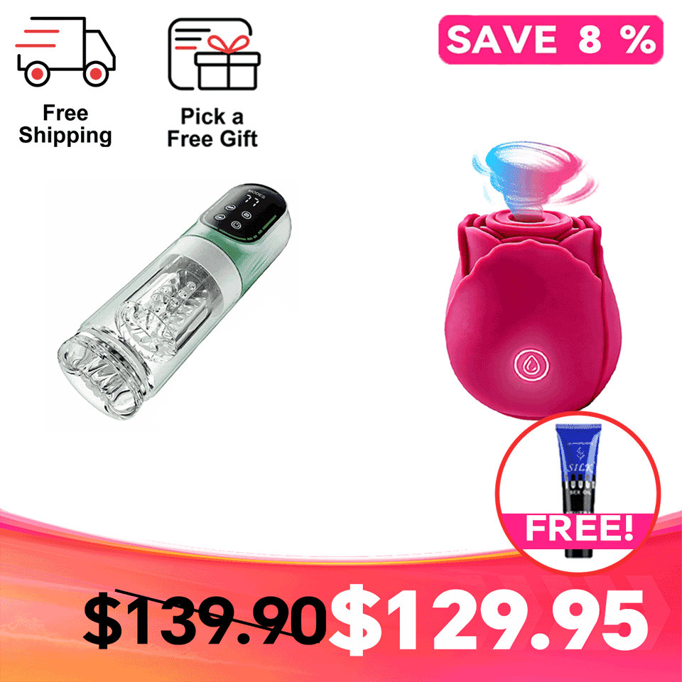 Heaven - 4-in-1 Automatic Men’s Pump Male Massager
