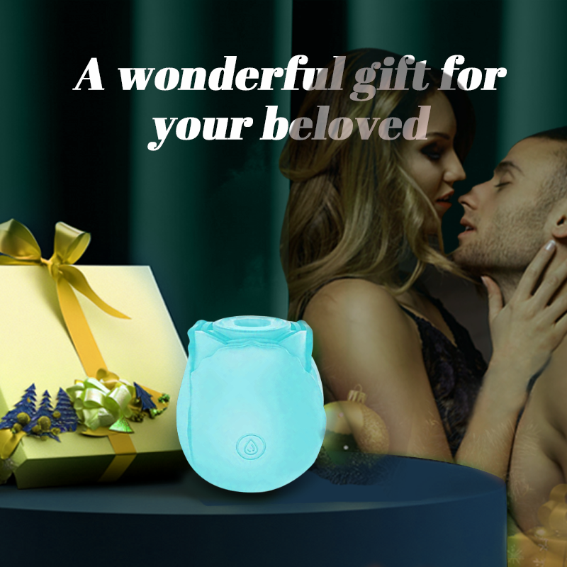 MintGlow - Luminous Original Rose Suction Toy