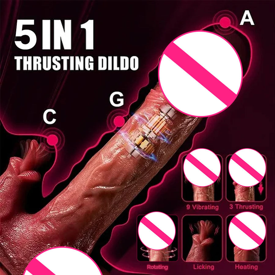 Impulso - 8.7 Inch Thrusting Realistic Massager