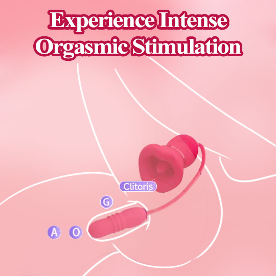Kissel 5-in-1 Tongue-Style & Internal Motion Massager