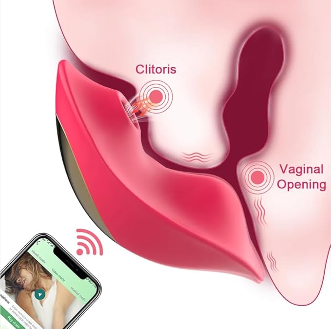 Suqio - App Remote Wearable Hands-Free Panty Massager