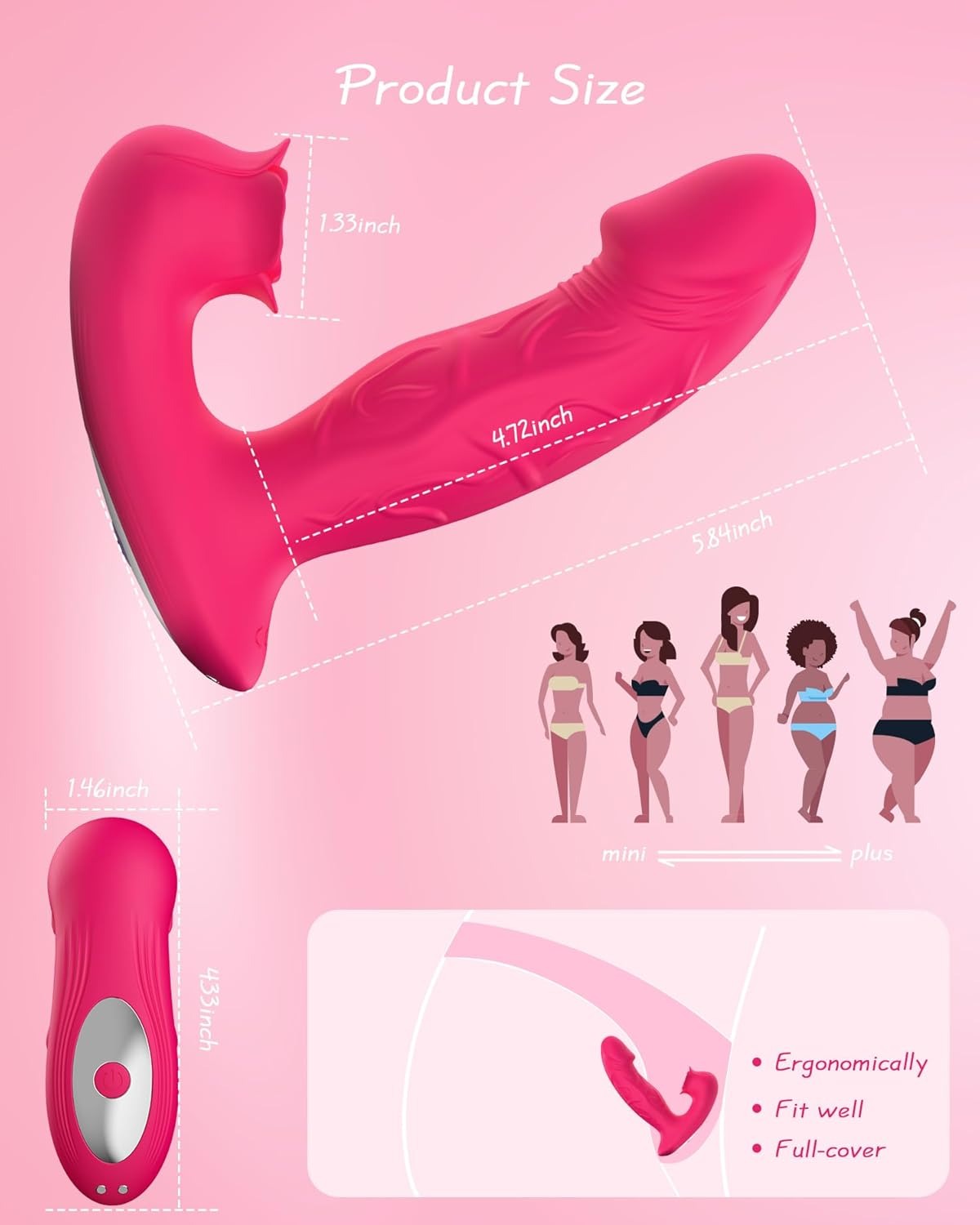 Evoke - Wearable Massager with Suction & Thrusting