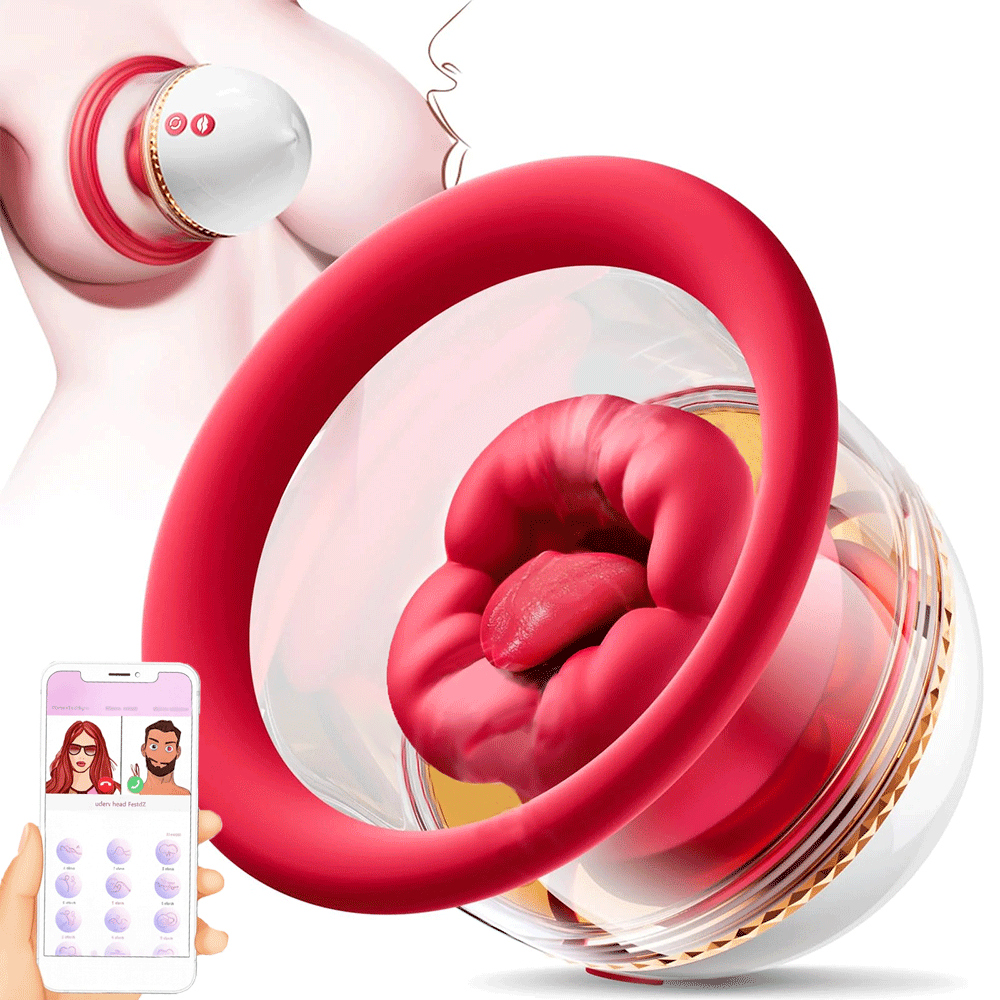 Noti - Tongue-Feel & Suction Massager for Chest & Rear
