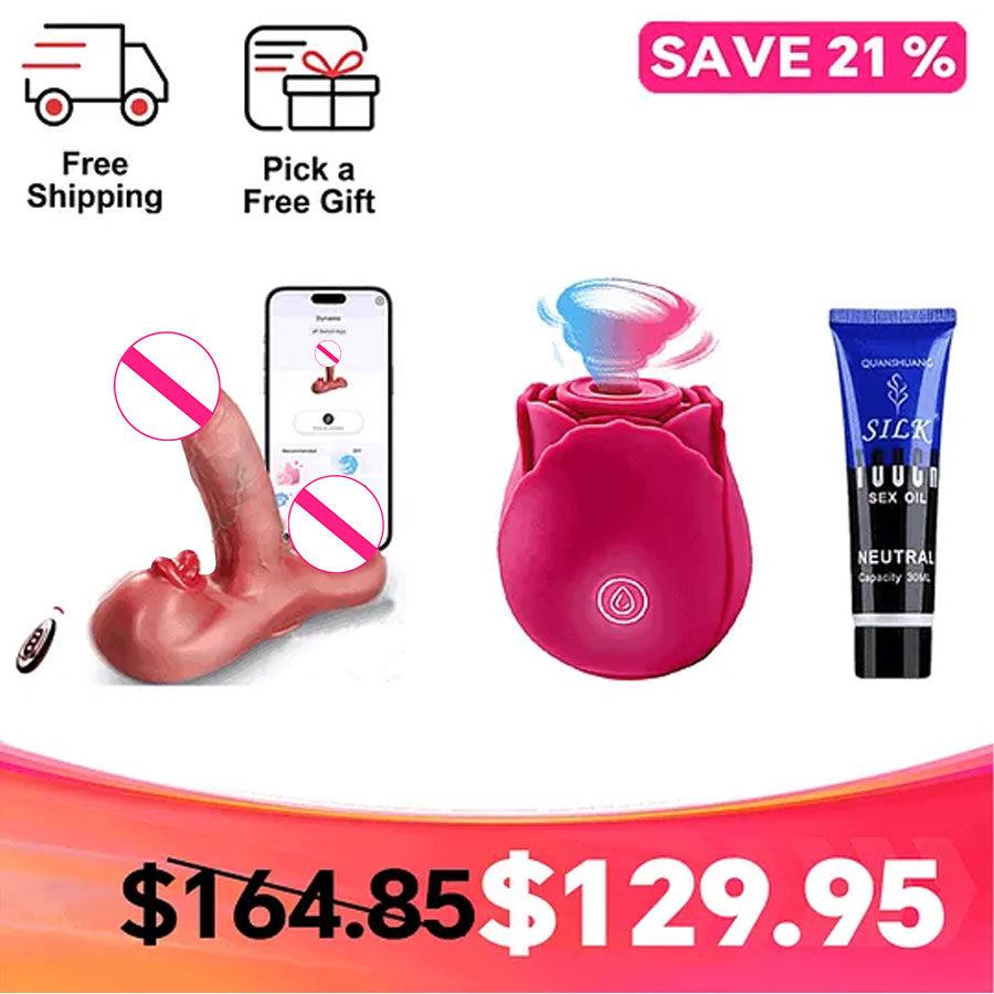Dynamo - 7.5" Hands-Free Thrusting & Heating Massager