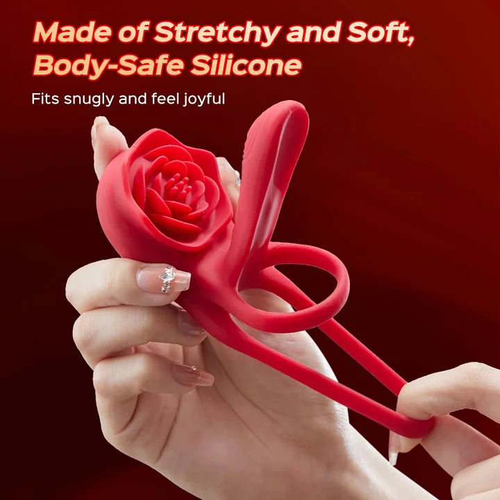 Rose Couples Set - Remote Vibe Ring & Rose Mary Dual