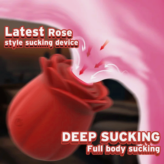 Big Petal - Wider Coverage Rose Suction Massager