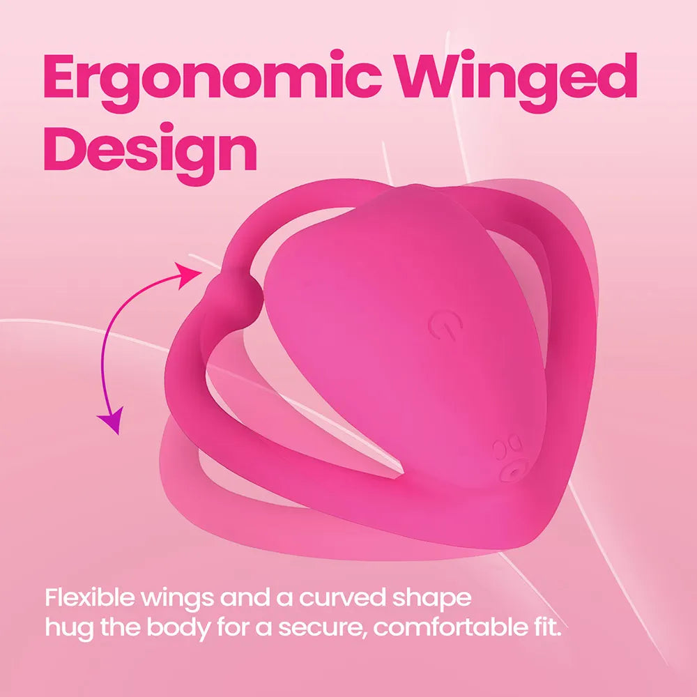 Hearthush™ - Remote Control Wearable Couples Massager