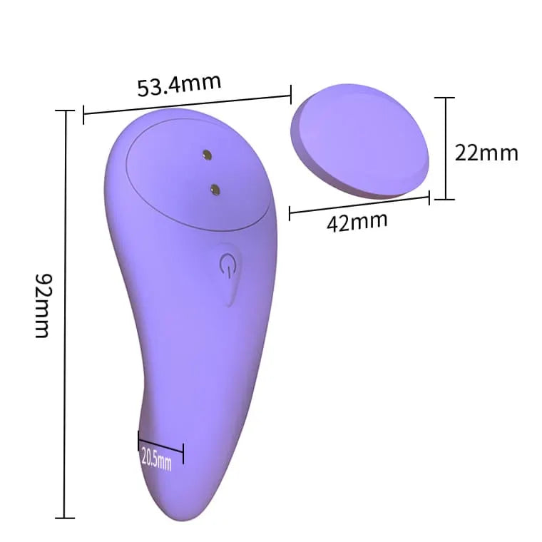 LIYA Magnetic Clip Panty Vibrator App Remote Control