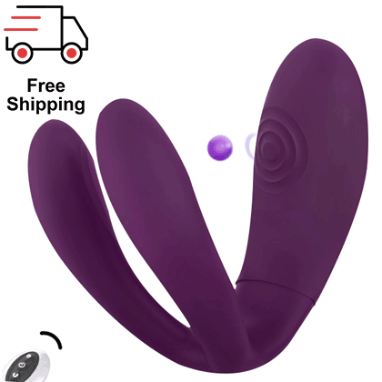 Tapmo Couples Massager with 10 Tapping and 10 Vibration - app controlled wearable vibrator featuring app controlled, remote c