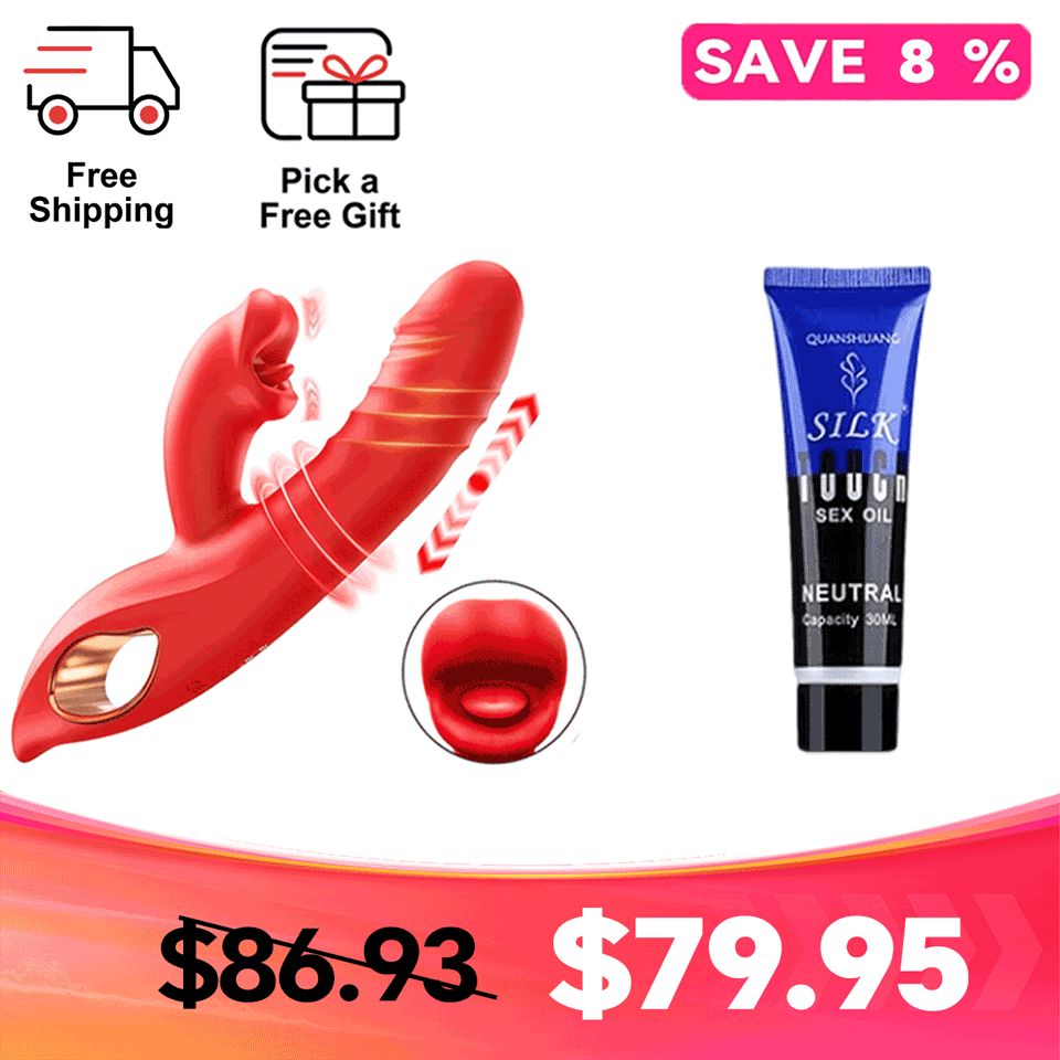 Thrya - Rabbit Dual-Action Massager with Tongue Tip