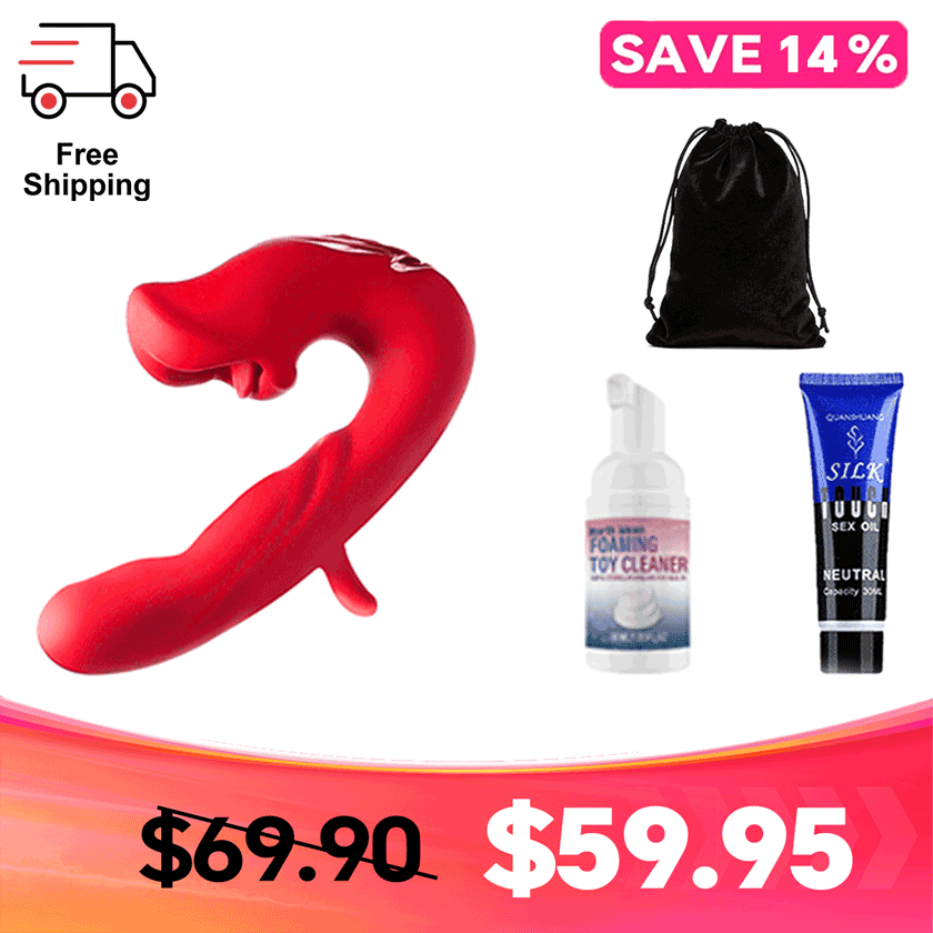 PulseWave 3-in-1 Rabbit Massager with Tongue-Style Motion