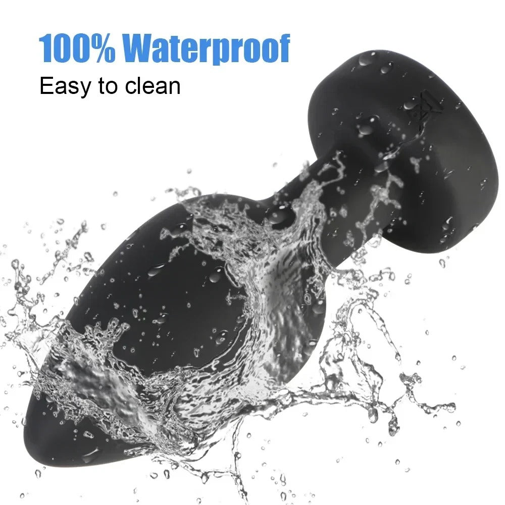 Unity - 10-Speed Vibe Remote Controlled Silicone Butt Plug