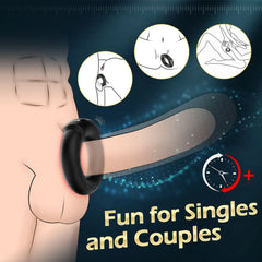 Product in use scenario highlighting comfortable wear and stimulation