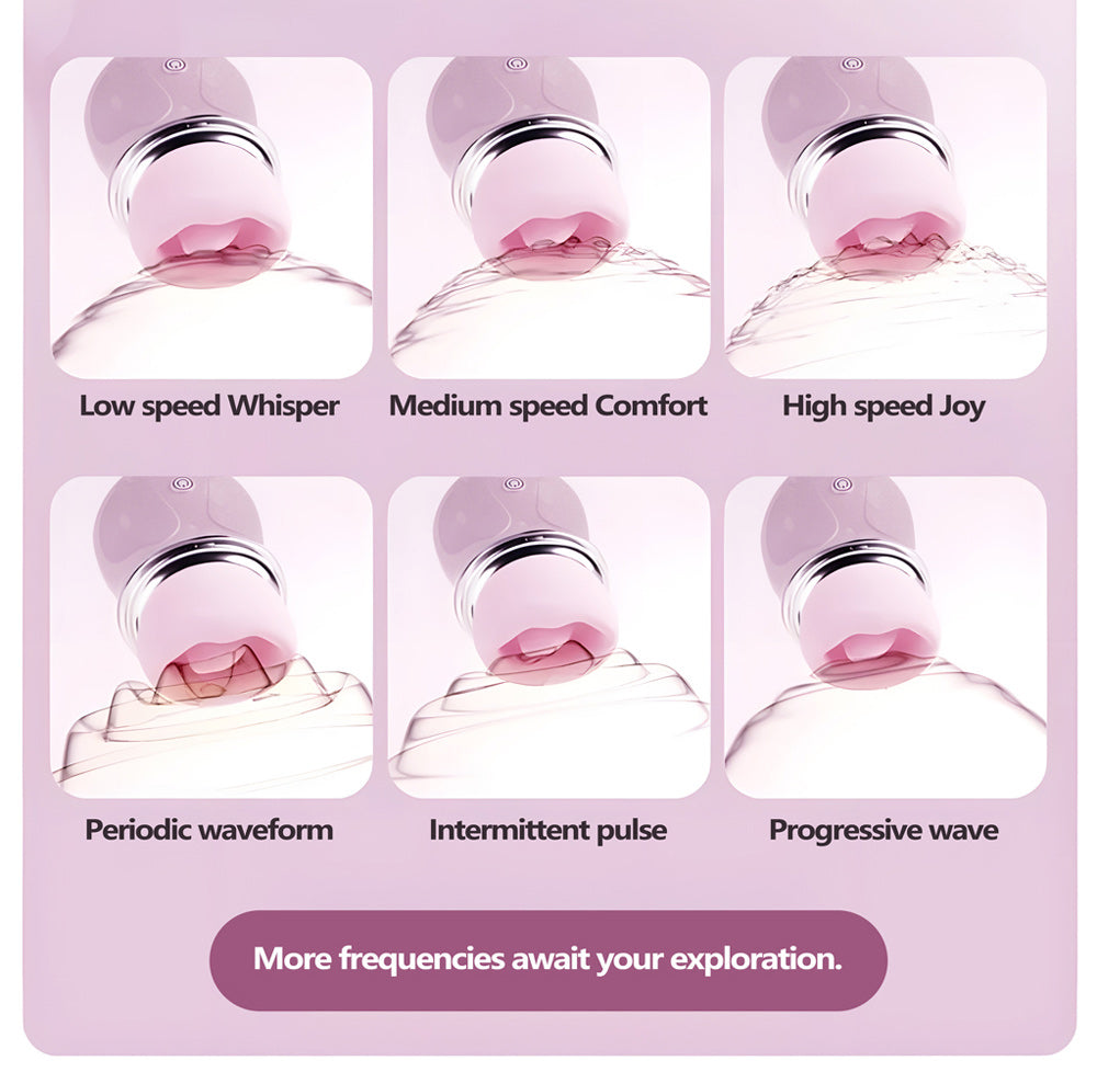 PearlMouth - Premium Oral-Like Massager with Soft