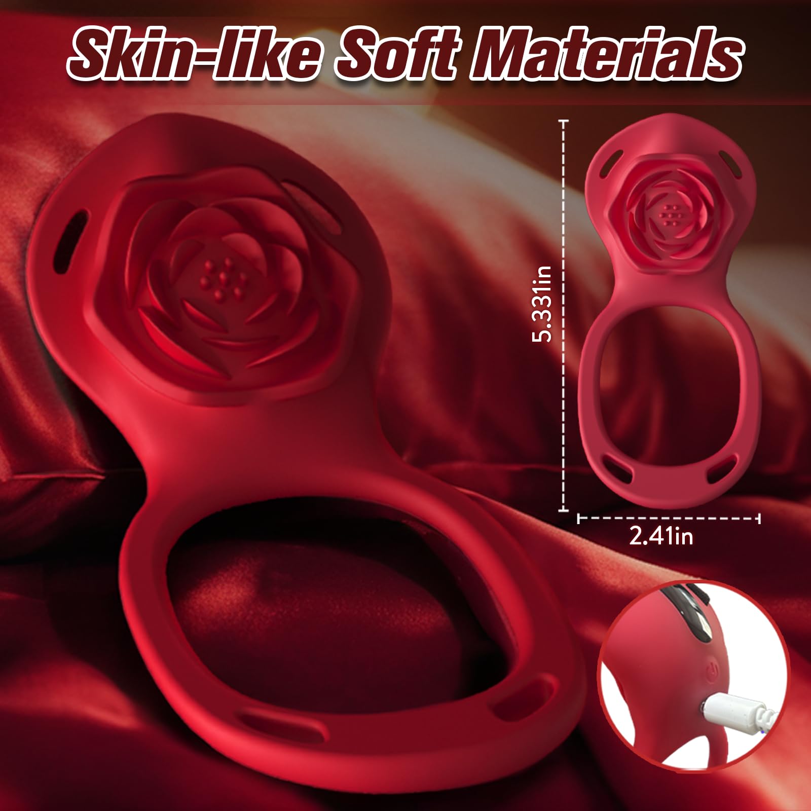 Zoolia App-Controlled Wearable Rose Couples Toy