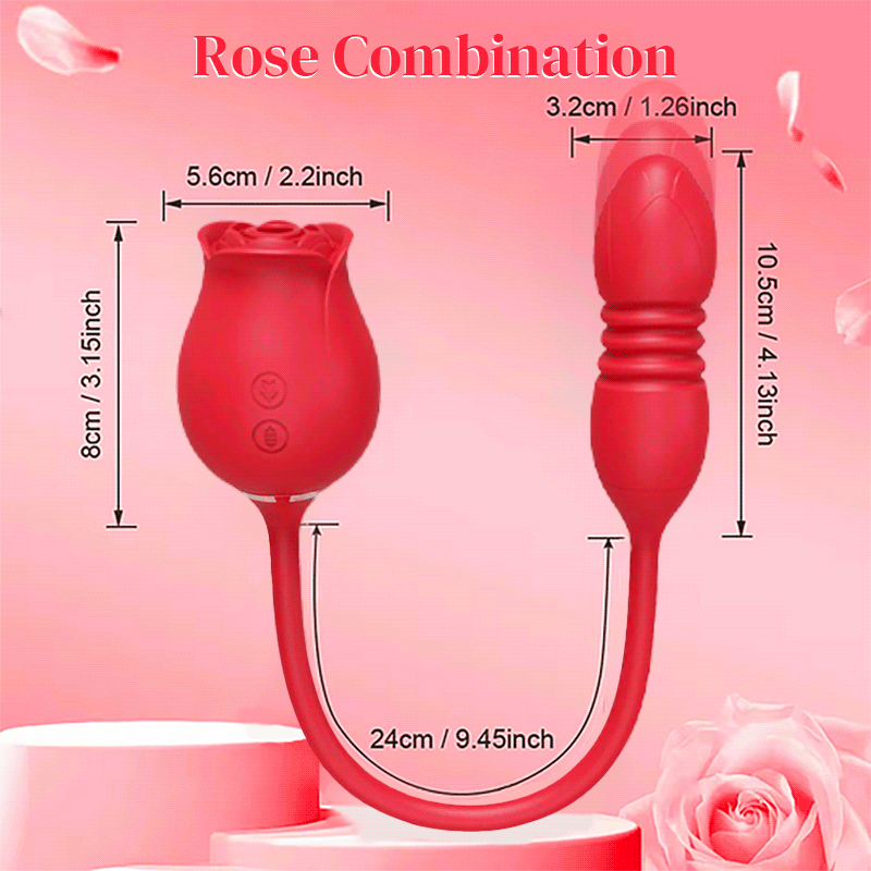 Passion Upgrade Box - Suction Rose Massager & Tongue