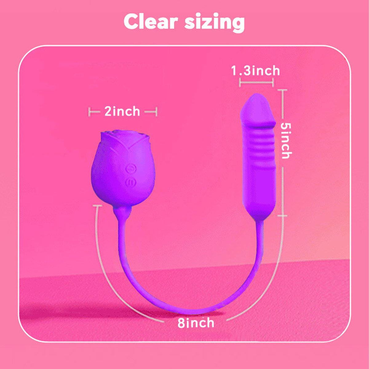 Purple Rose 2026 Upgraded Rose Suction G-Zone Massager