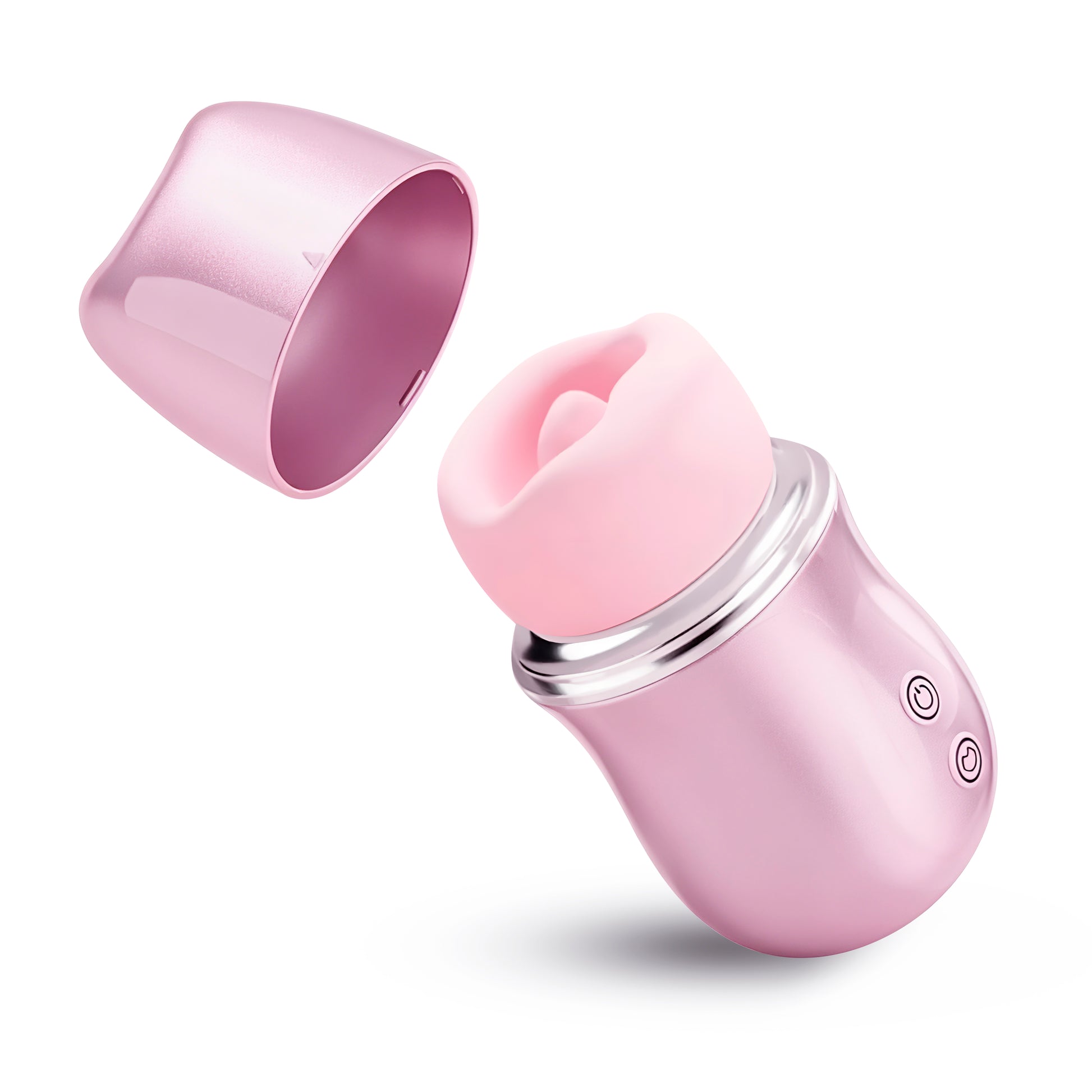 PearlMouth - Premium Oral-Like Massager with Soft - tongue vibrator featuring app controlled, quiet, rechargeable
