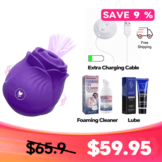 Convenience Set for Amora Rose Suction Toy Waterproof