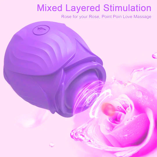 Oral-Like Sensation Combo – Amora Rose + MLEM Tongue-Style Massager