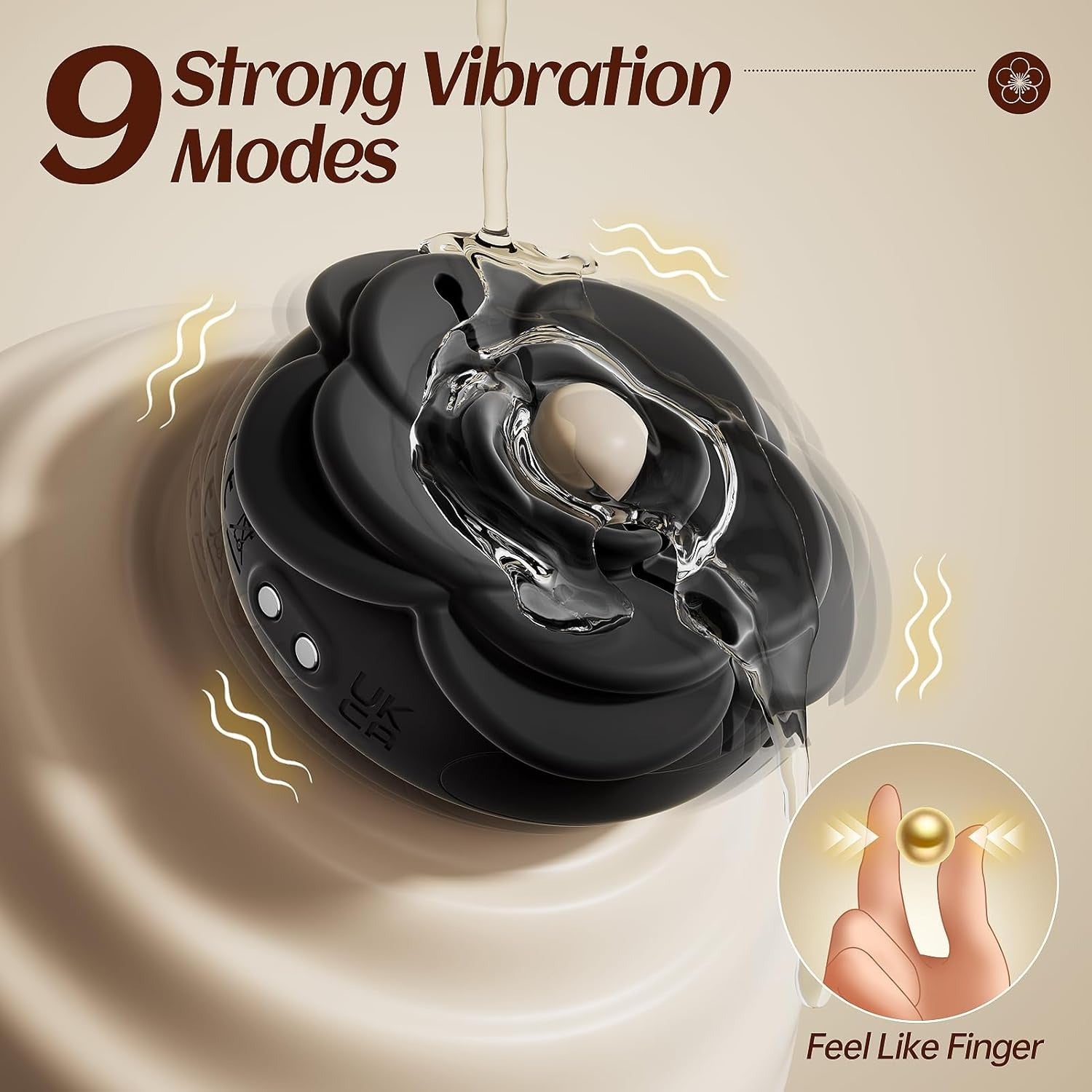 Rose Pleasure Combo - Rosara Remote Vibe Chest Clamps