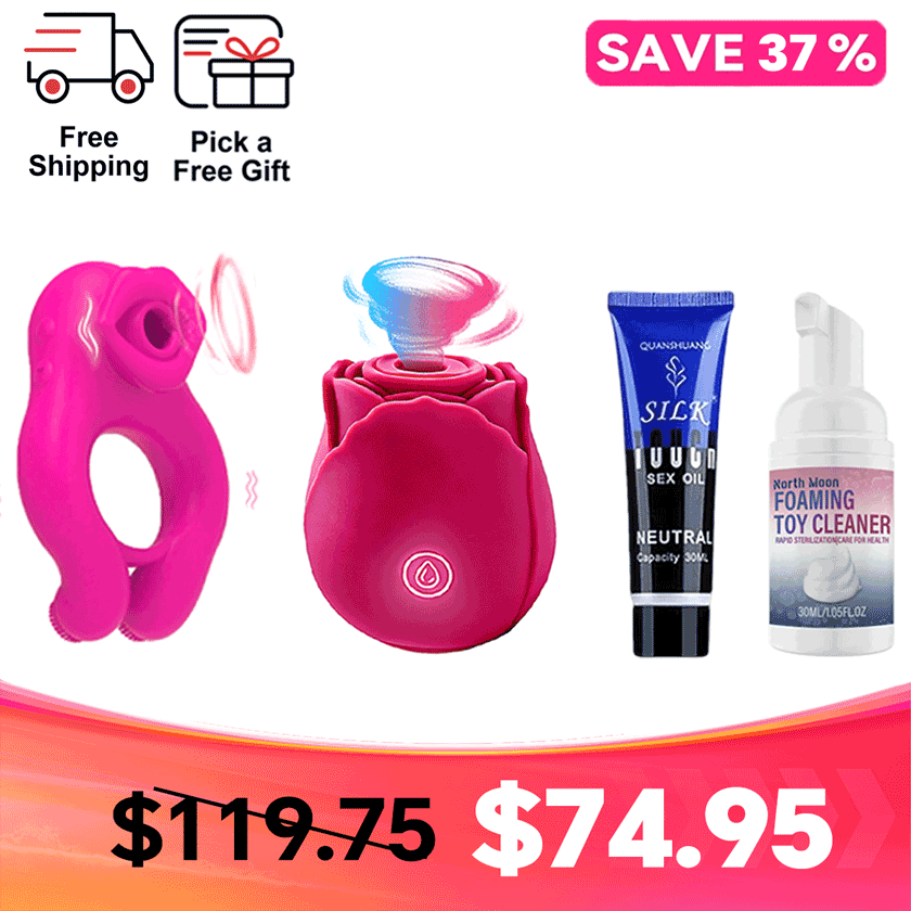 Loopra - Vibe Ring for Couples with External Suction