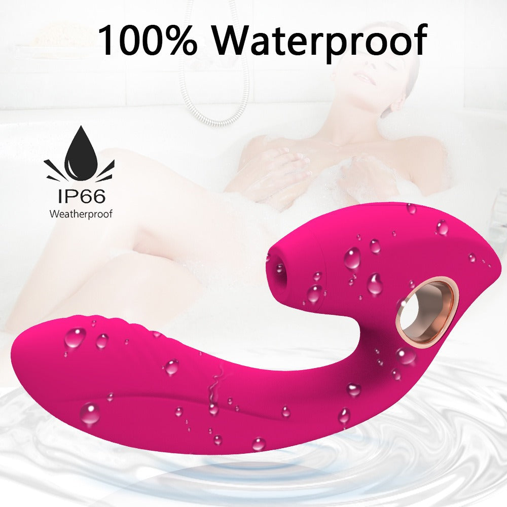 Pulsilia Dual Stimulation Vibe with Clit Suction