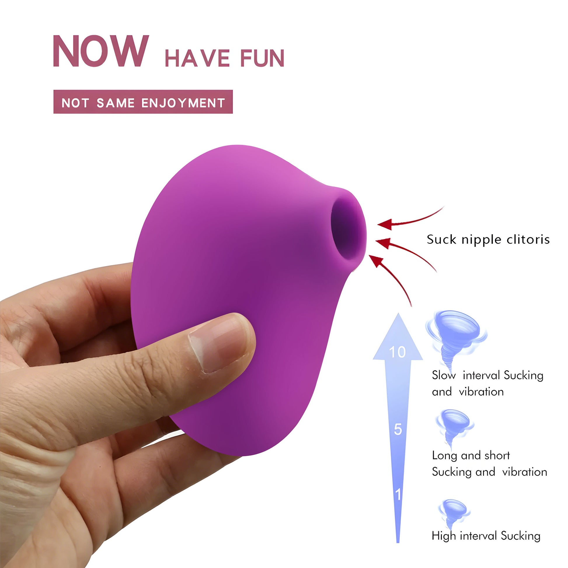 AuraEgg Petite Soft-Touch Suction Vibe