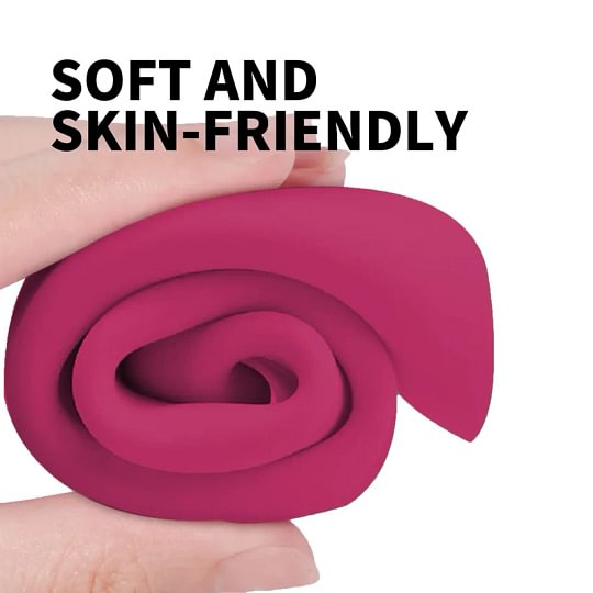 External-Focused Duo: KissMaster App-Controlled Massager + Rose Suction Toy