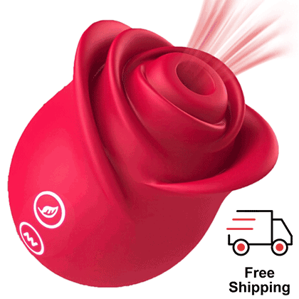 PetalWhisper Rose Suction Massager with Soft Petals 10 - rose suction vibrator featuring quiet, beginner friendly, suction