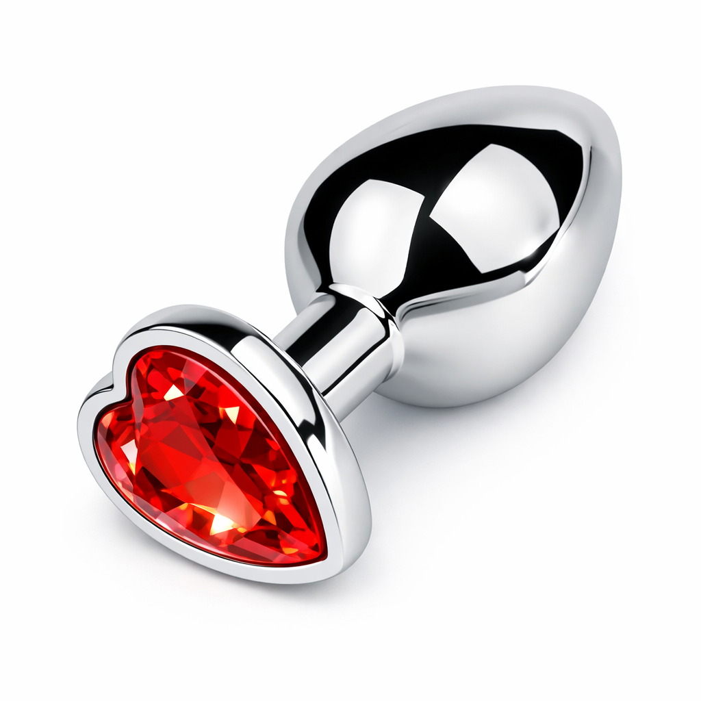 Free Gift — Aluminum Alloy Heart Rear Plug