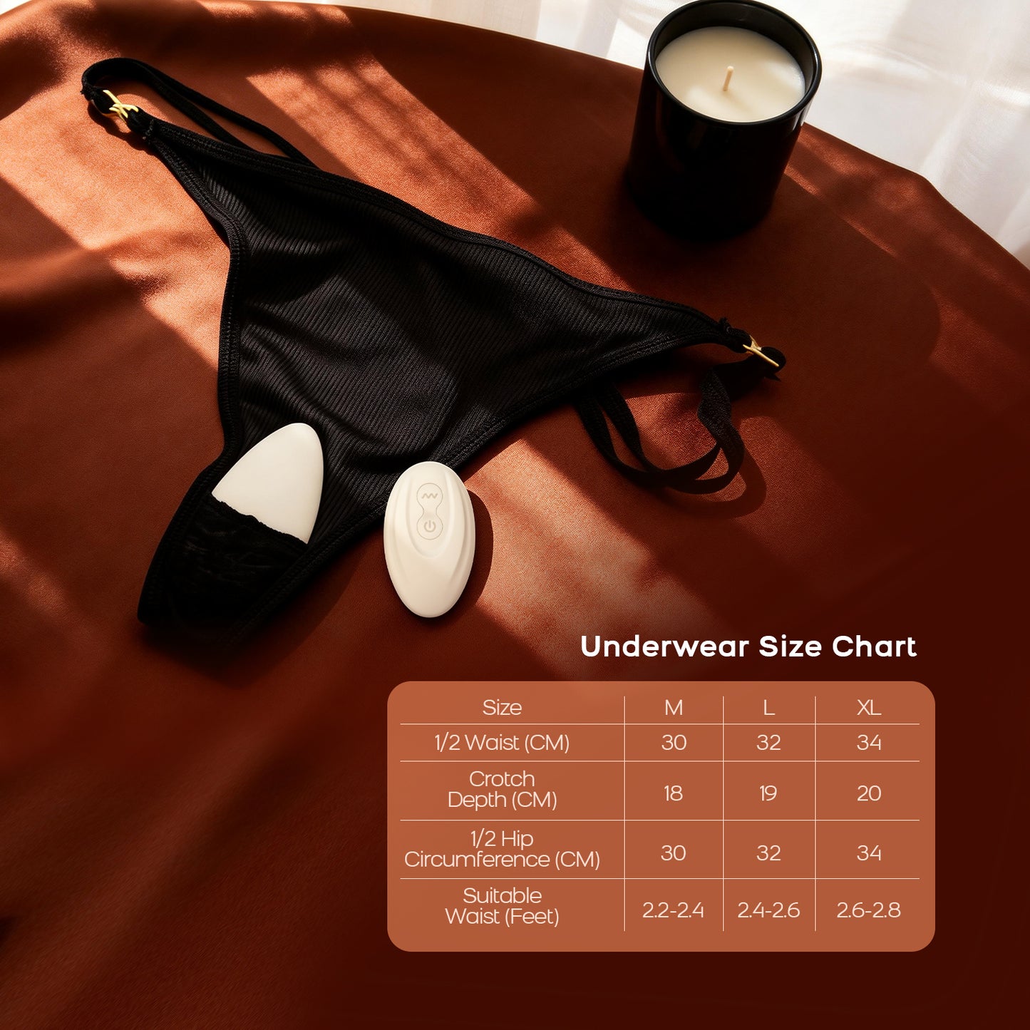 Pearlsvibe Nyline Remote Wearable Panty Massager for Women