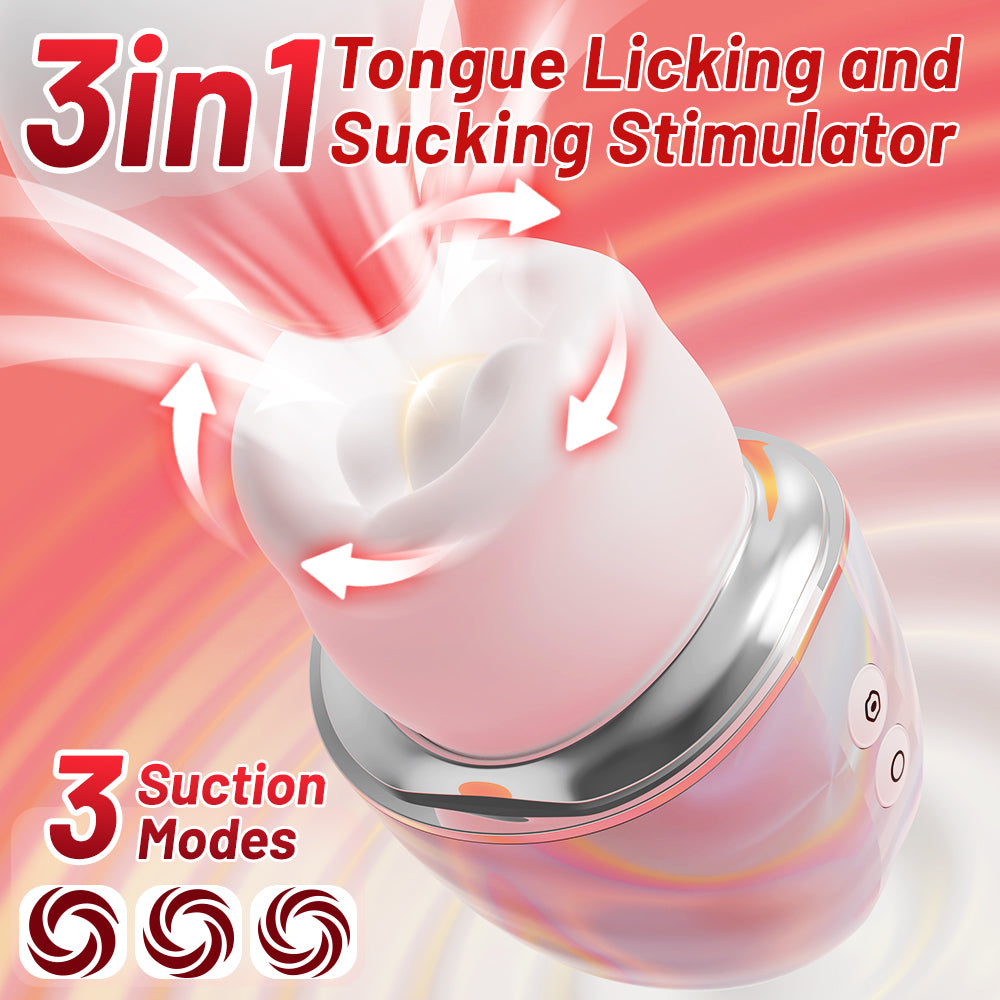 PearlShine Iridescent Soft Lip Suction Massager