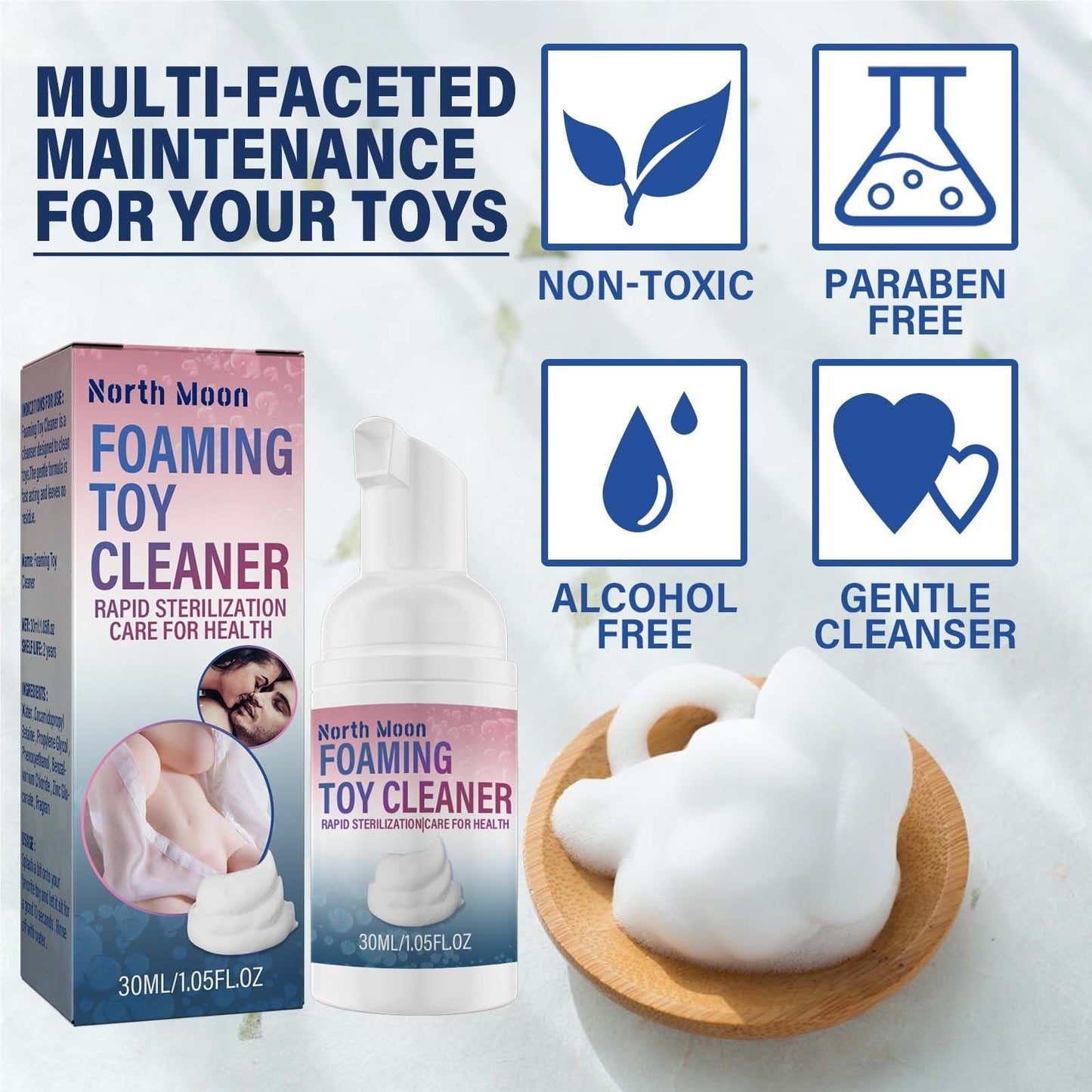 Convenience Set for Amora Rose Suction Toy Waterproof