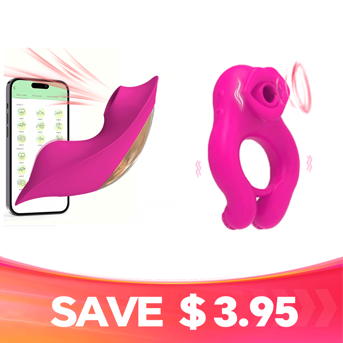 Suqio - App Remote Wearable Hands-Free Panty Massager