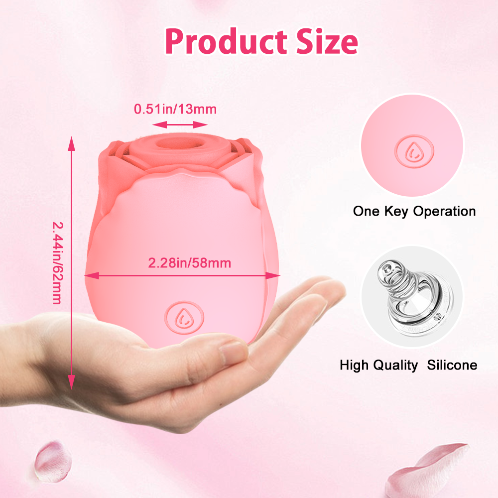 Amora - Rose Intimate Suction Toy Waterproof Pleasure