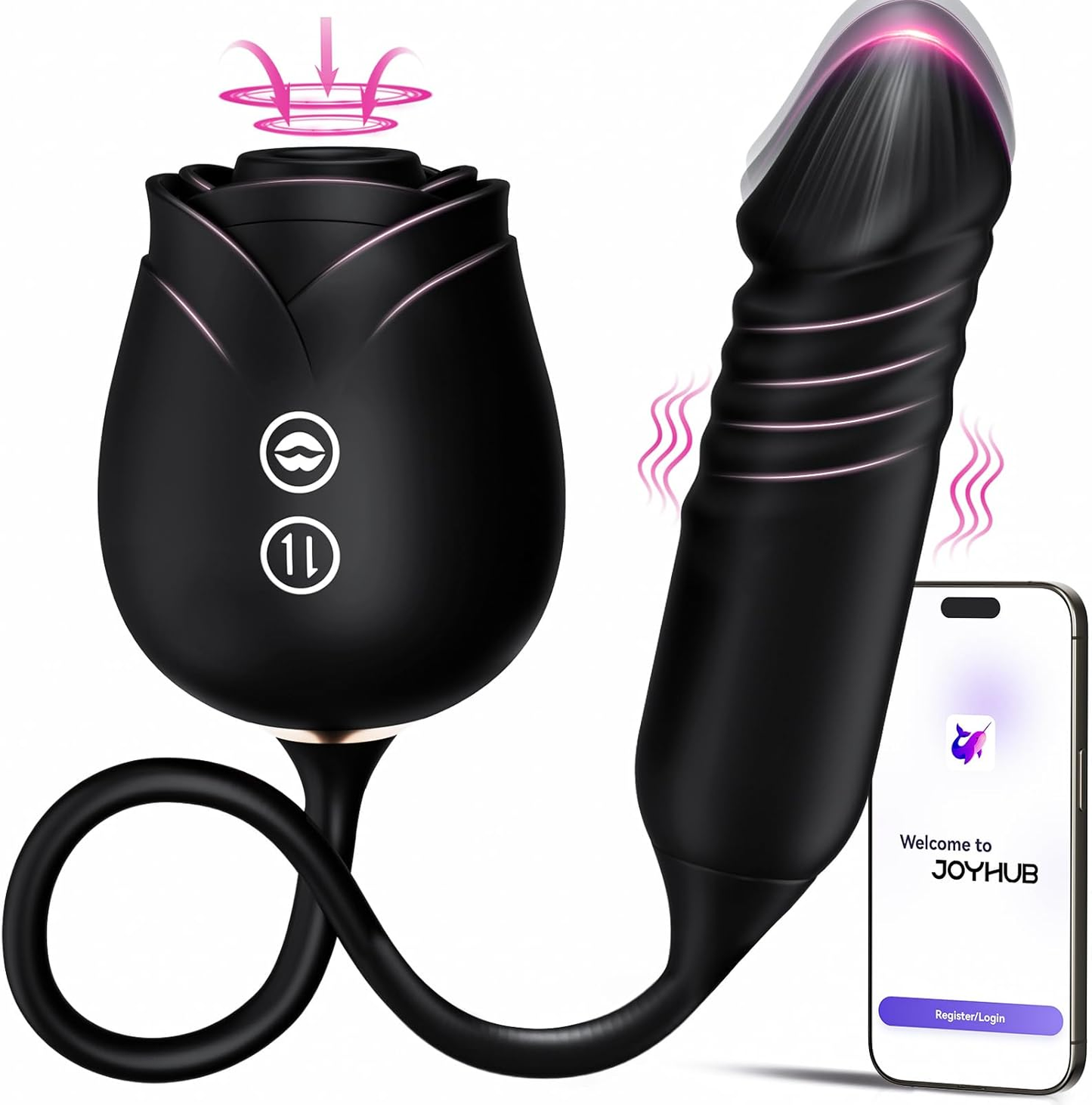 Rose Mary App-Controlled Dual Massager