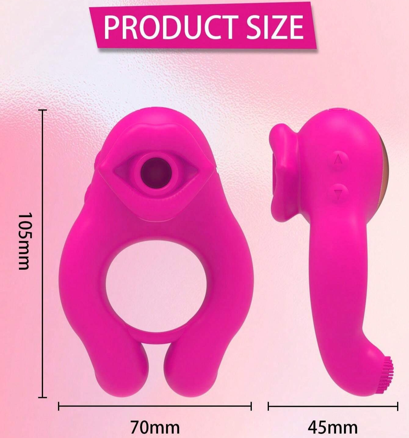 Loopra - Vibe Ring for Couples with External Suction