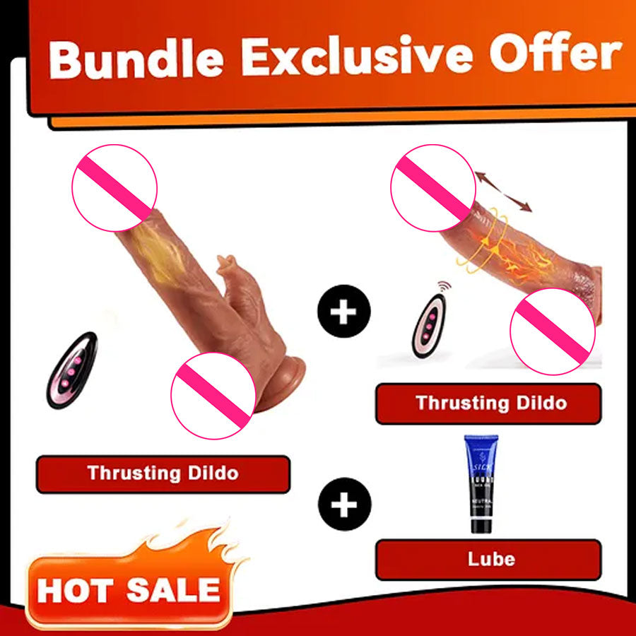 Tirion - 8.67" Massage Tool with Thrusting & Heating