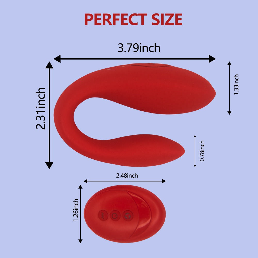 Violelia - Remote Control Wearable Couples Vibrator