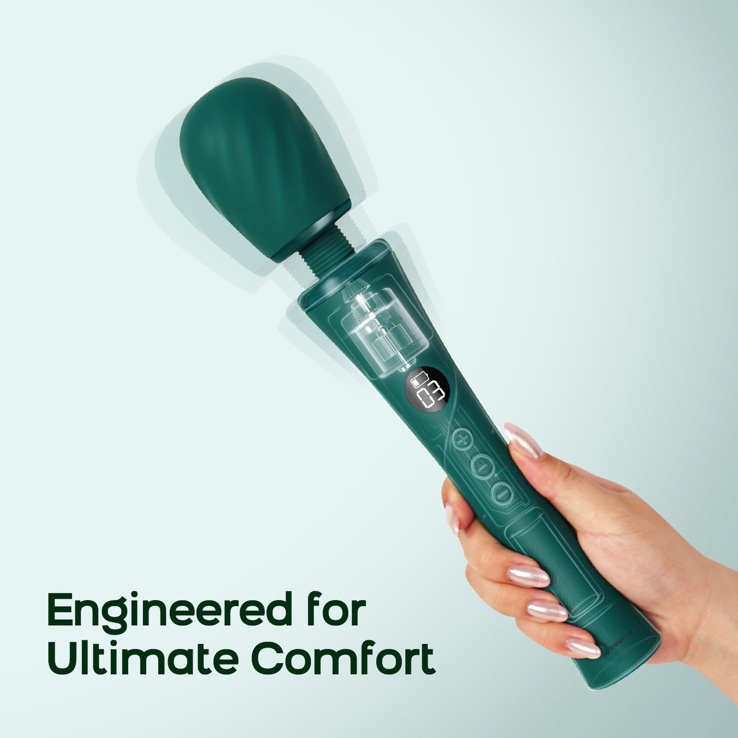 Pearlsvibe Auryne Wand 81 Settings Waterproof for Women