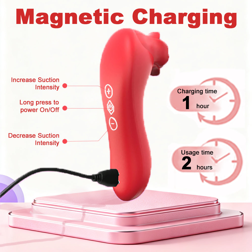 Bloomy Rose - Suction Massager With Strong Pulses