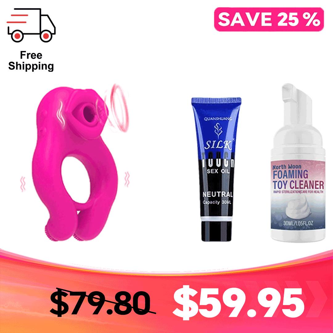 Loopra - Vibe Ring for Couples with External Suction