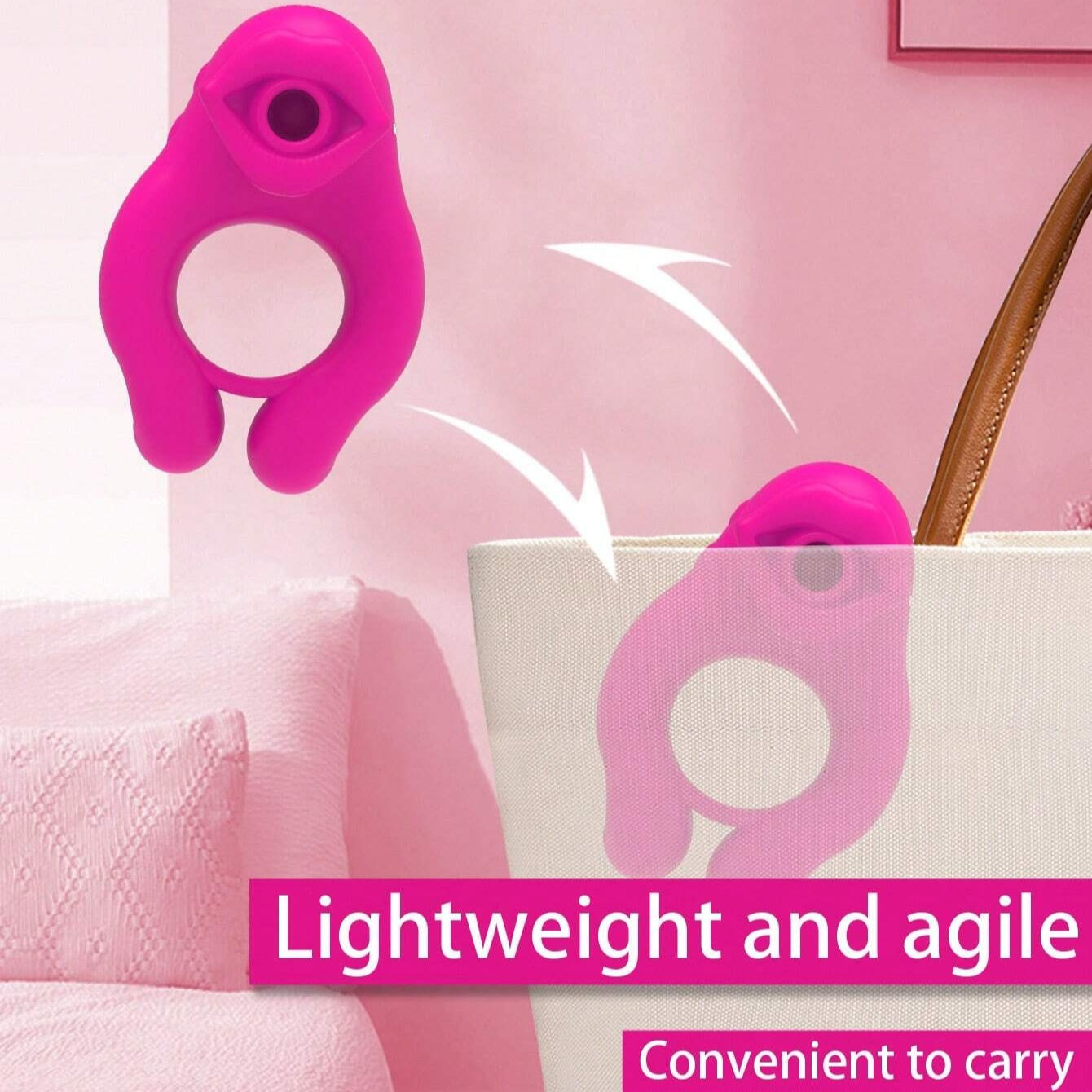 Couples' Pleasure Set - Vibe Ring & Rose Toy® Bundle
